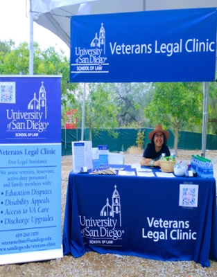 students at event